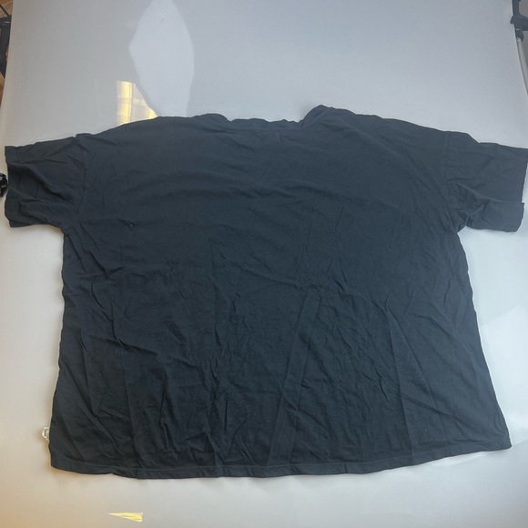 UpWest Anytime Oversized V-Neck Tee in Soot V1 R158 - Picture 6 of 10
